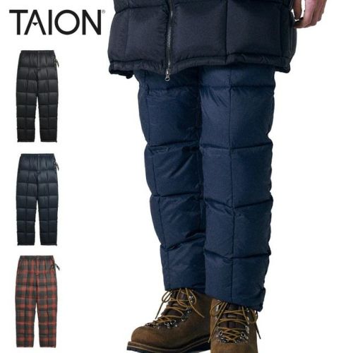 マウンテン パッカブル ボリュームダウンパンツ VOLUME DOWN PANTS メンズ レディース ロングパンツ TAION-131VMTP